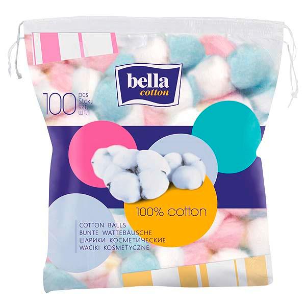 Bella Cotton Wattebällchen Pro Packung 100 Stück - 1