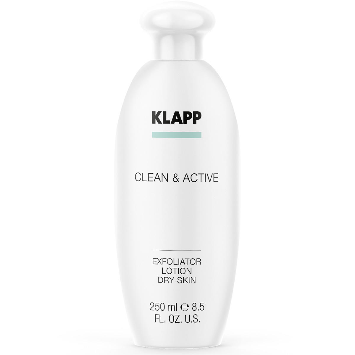KLAPP CLEAN & ACTIVE Exfoliator Lotion Dry Skin 250 ml - 1