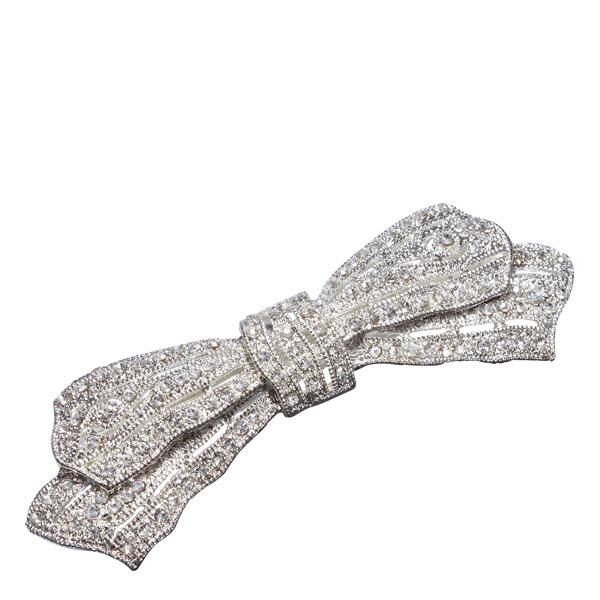 Dynatron Patent clasp bow with rhinestones  - 1
