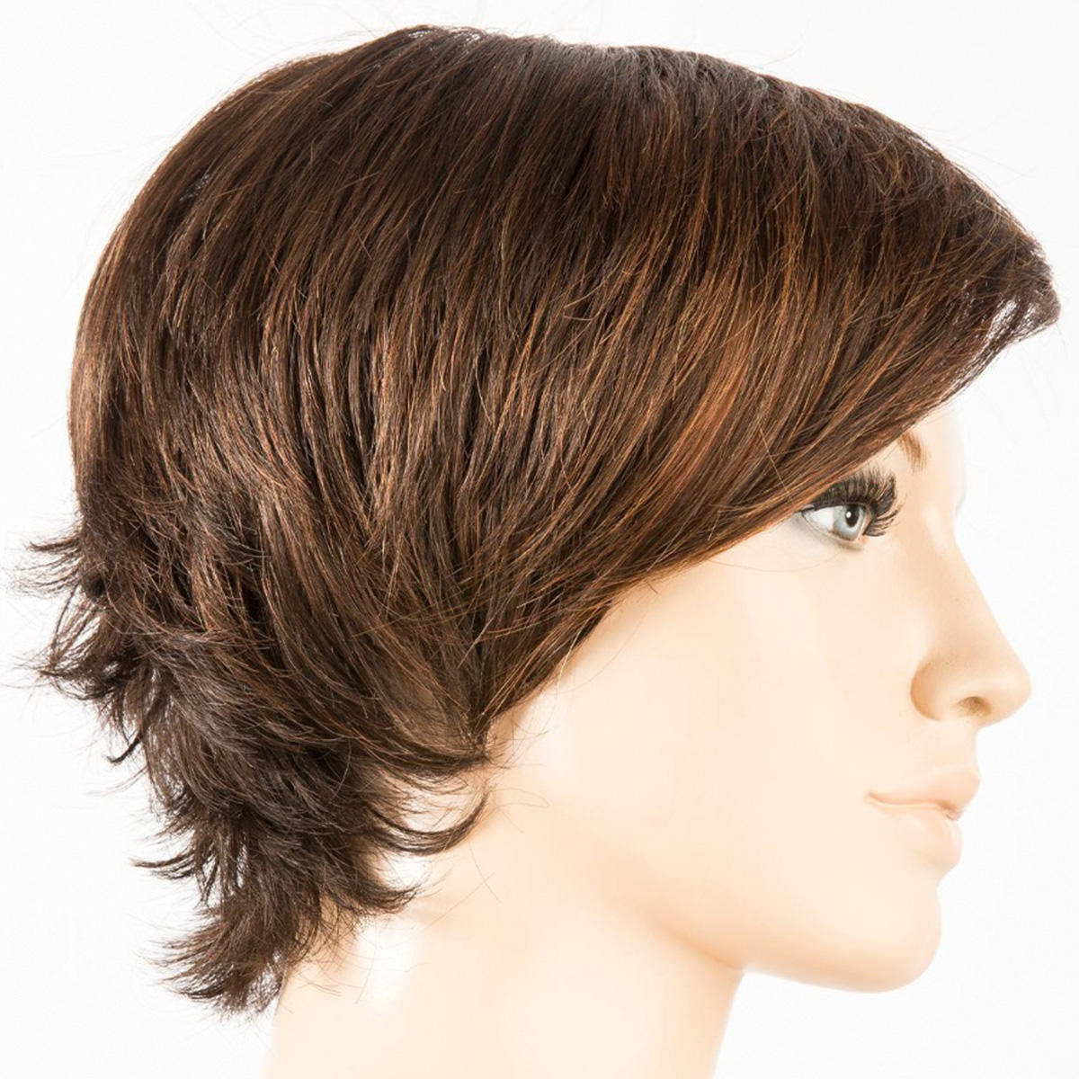 Ellen Wille Perucci Parrucca di capelli sintetici aperta darkchocolate lighted - 1