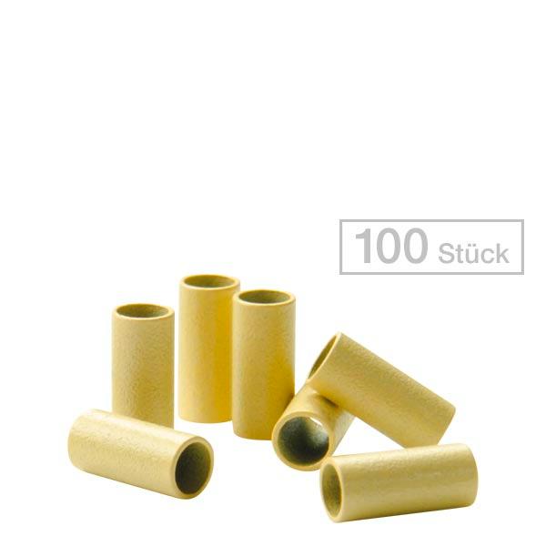 Balmain Micro Rings Beige, Per package 100 pieces - 1