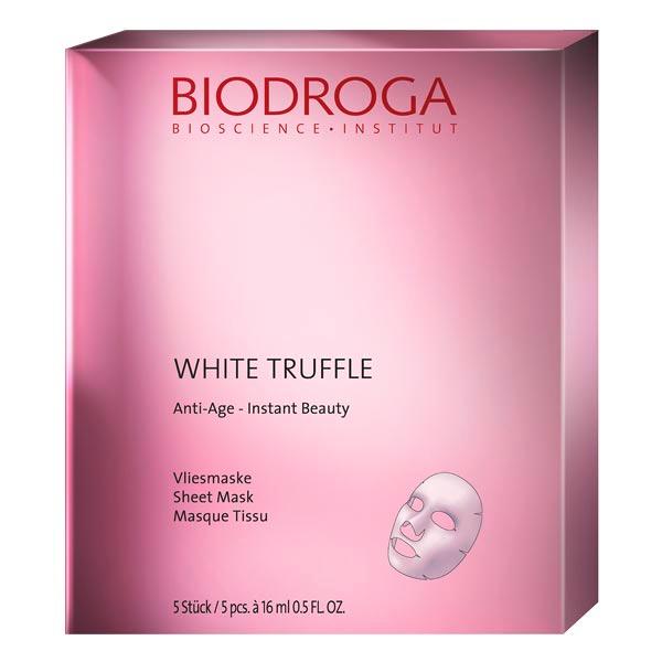 BIODROGA WHITE TRUFFLE Anti-Age Vliesmaske Pro Packung 5 Stück - 1