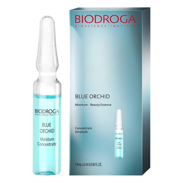 BIODROGA BLUE ORCHID Moisture Concentrate Packung mit 7 x 2 ml - 1