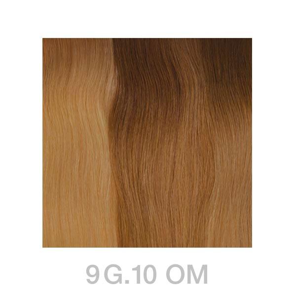Balmain Tape Extensions + Clip-Strip 40 cm 9G.10 OM Light Gold Blonde Ombre - 1