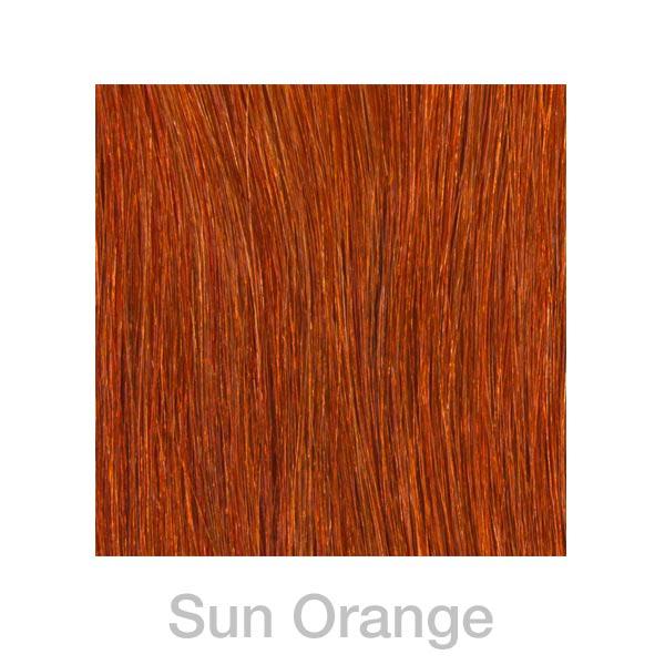 Balmain Fill-In Extensions Straight Fantasy 45 cm Sun Orange - 1