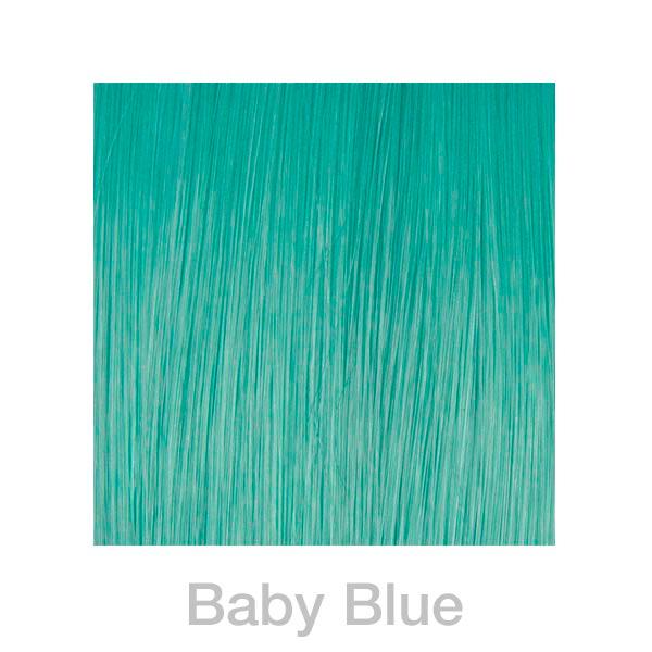 Balmain Fill-In Extensions Straight Fantasy Fiber Hair 45 cm Baby Blue - 1