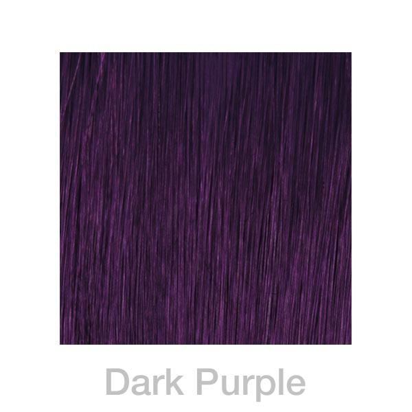 Balmain Fill-In Extensions Straight Fantasy Fiber Hair 45 cm Dark Purple - 1