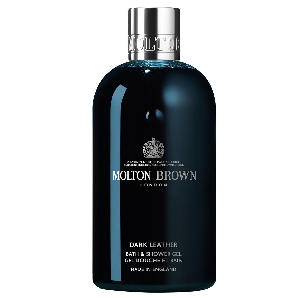 MOLTON BROWN Dark Leather Bath & Shower Gel 300 ml - 1