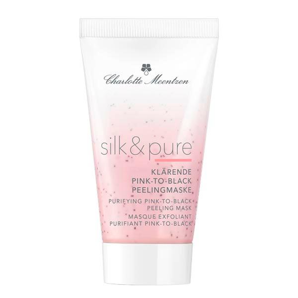 Charlotte Meentzen Silk & Pure Klärende Pink-To-Black Peelingmaske 50 ml - 1