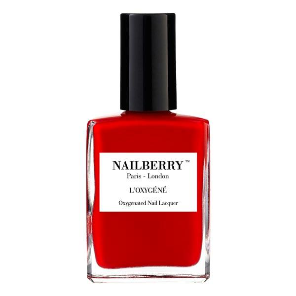 NAILBERRY L'Oxygéné Oxygenated Nail Lacquer Rouge, 15 ml - 1