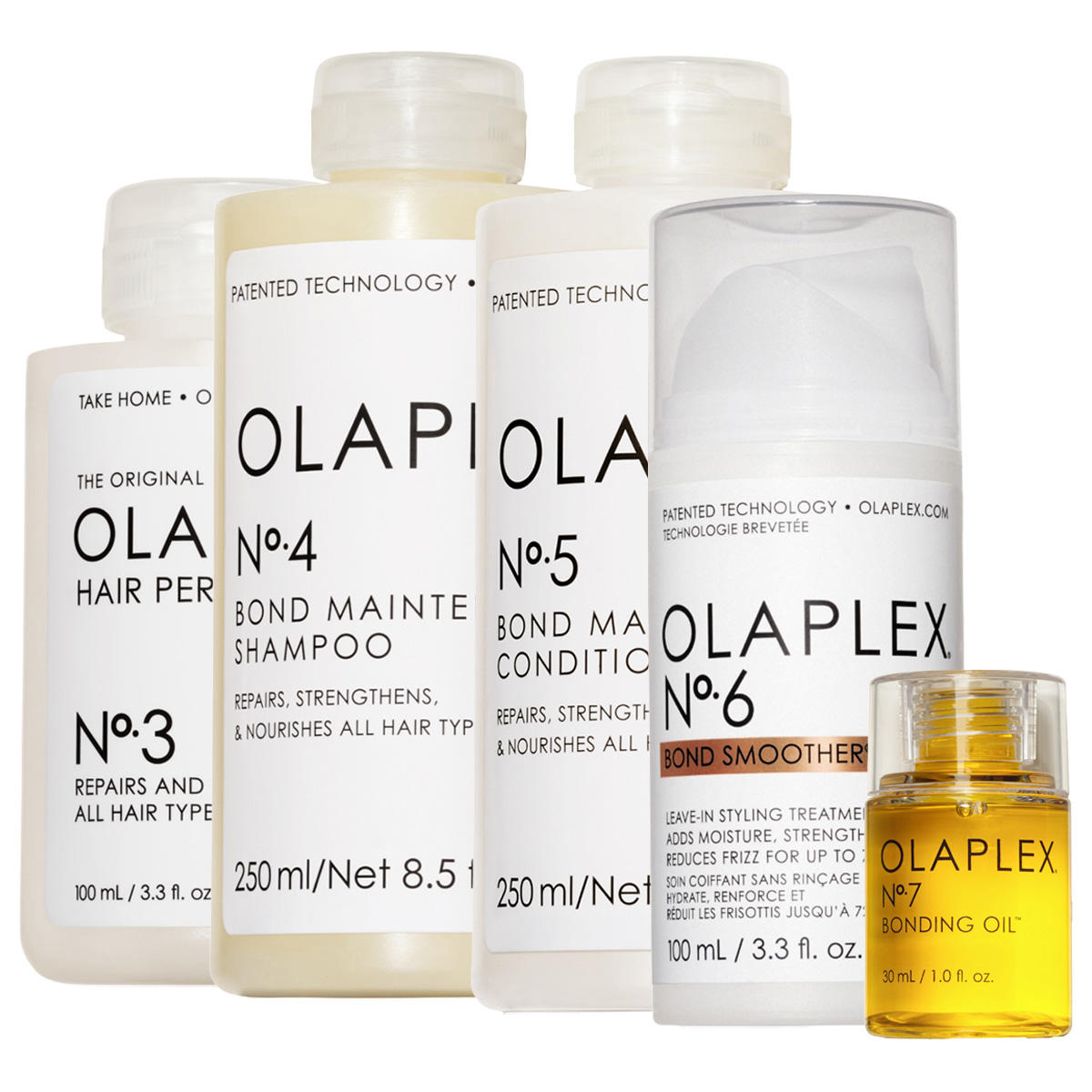 Olaplex Mega Pflege Set No. 3 + No. 4 + No. 5 + No. 6 + No. 7  - 1