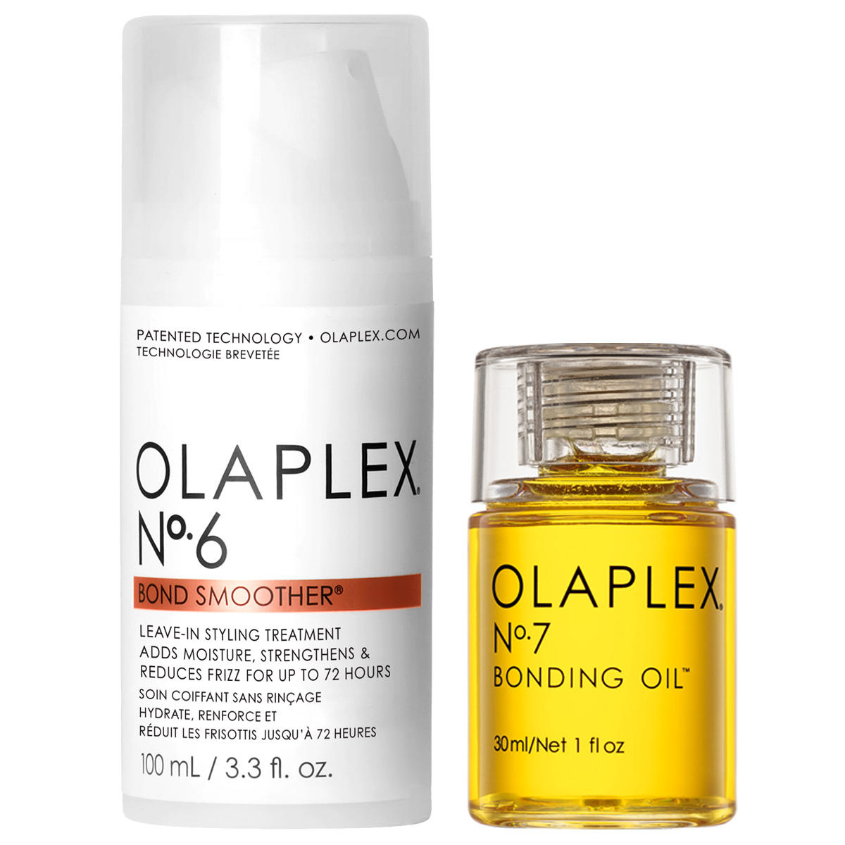 Olaplex No 6 Bond Smoother & No 7 Bonding Oil