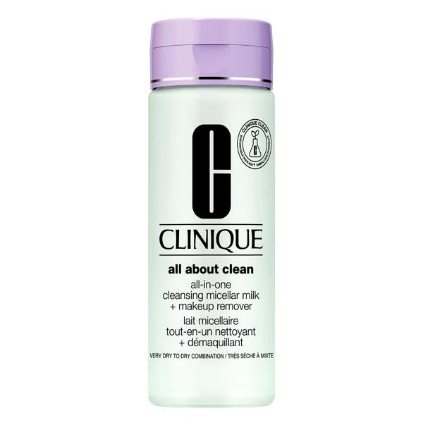 Clinique All About Clean All-in-One Cleansing Micellar Milk + Makeup Remover (trockene Haut) 200 ml - 1