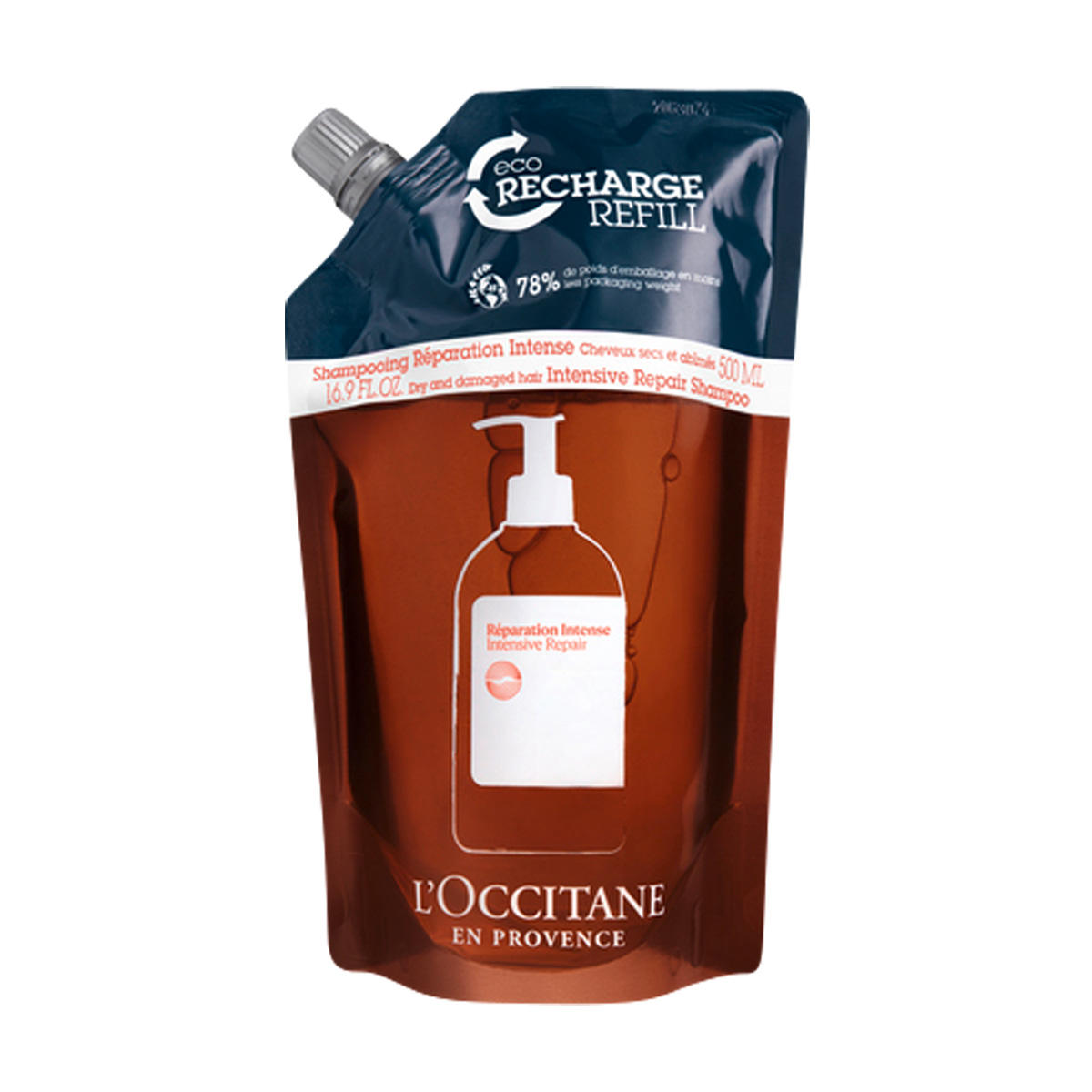 L'Occitane Intensive Repair Shampoo Navulverpakking 500 ml - 1