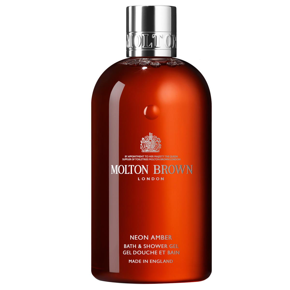 MOLTON BROWN Neon Amber Bath & Shower Gel 300 ml - 1