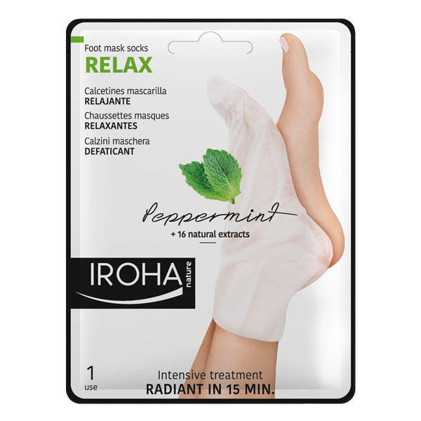 IROHA nature Chaussettes masques Relaxantes 1 paire - 1