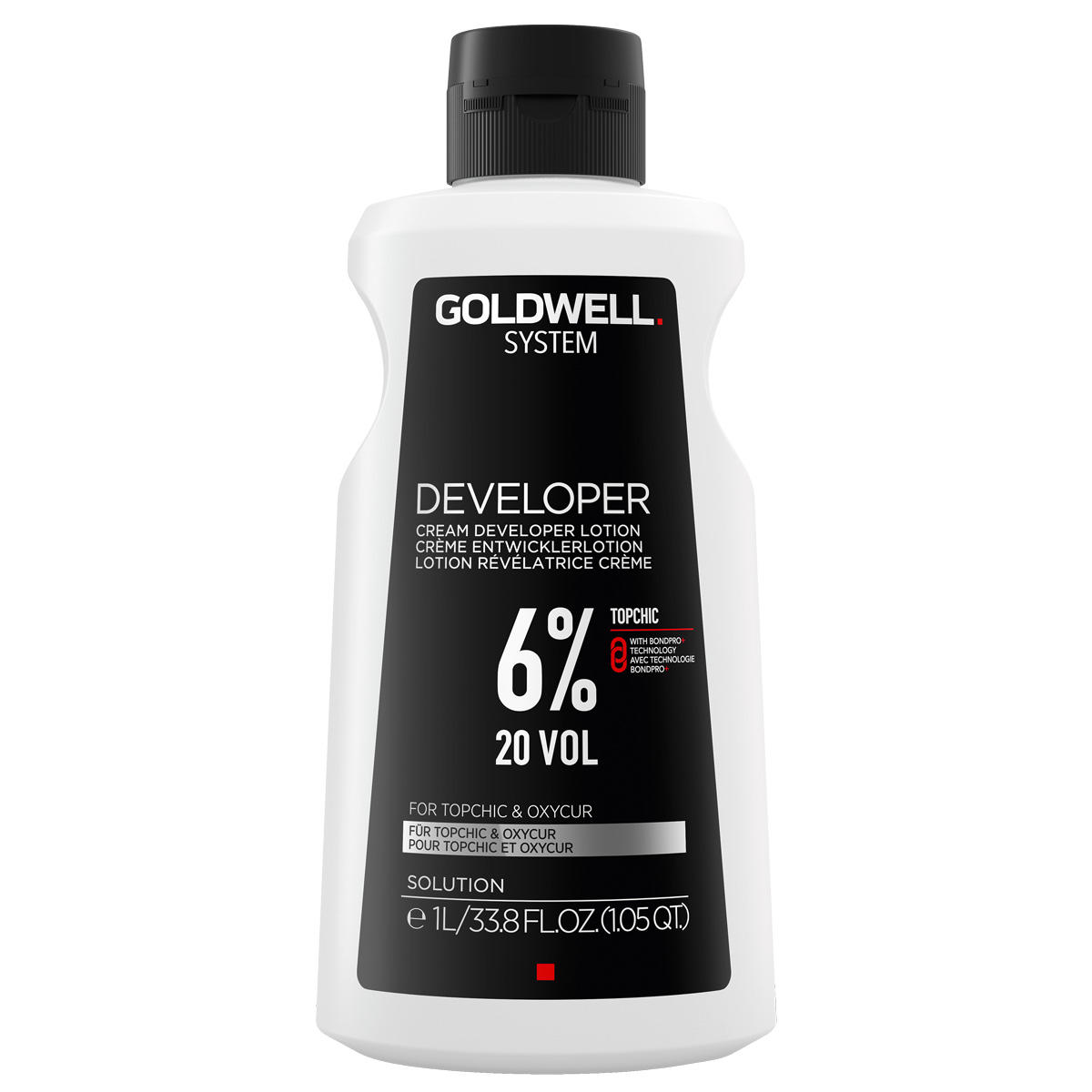 Goldwell System Developer 6 % - 20 Vol. 1 Liter - 1