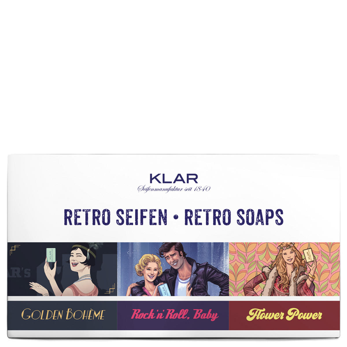 KLAR Set de savon rétro   - 1
