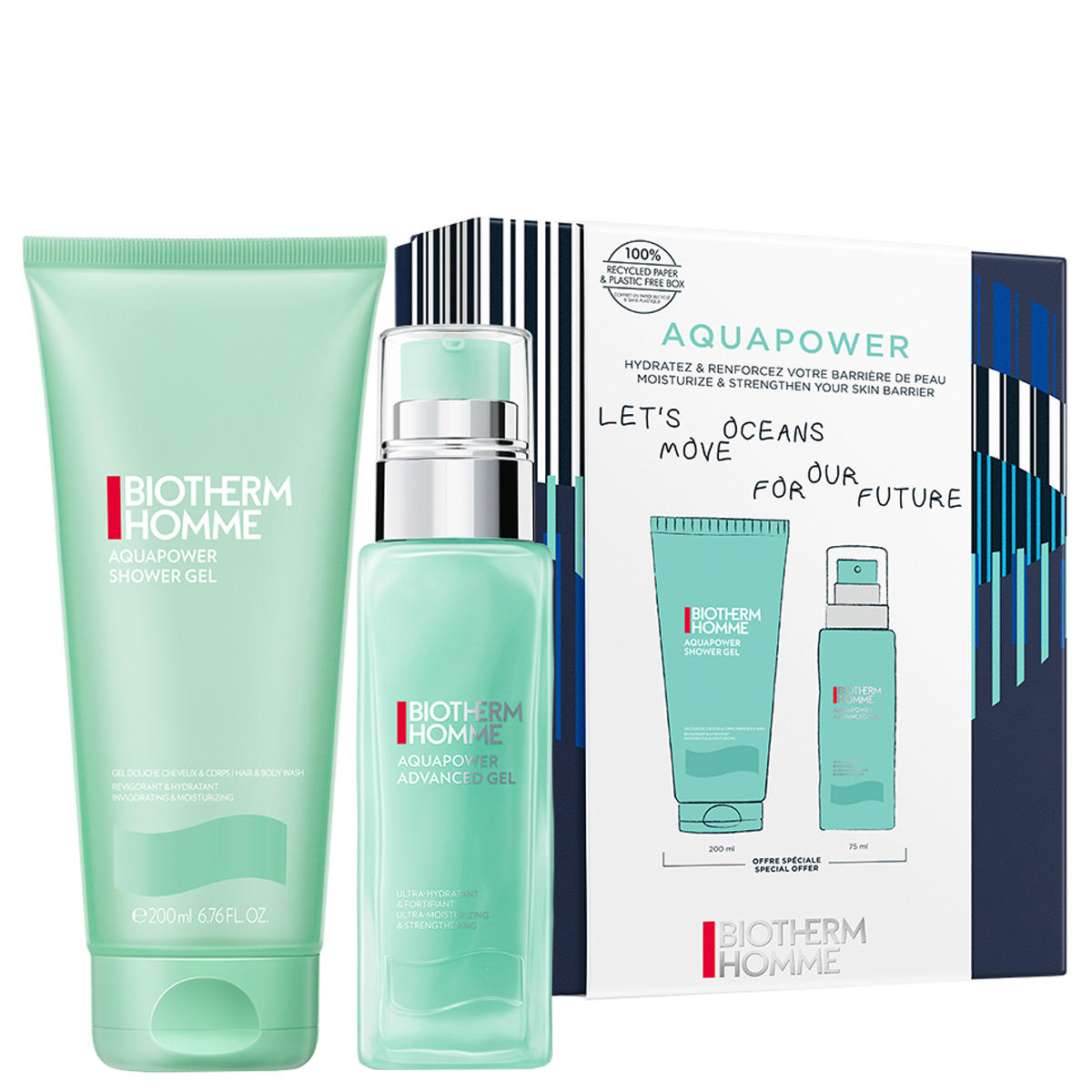Biotherm Homme Aquapower Duo Set  - 1