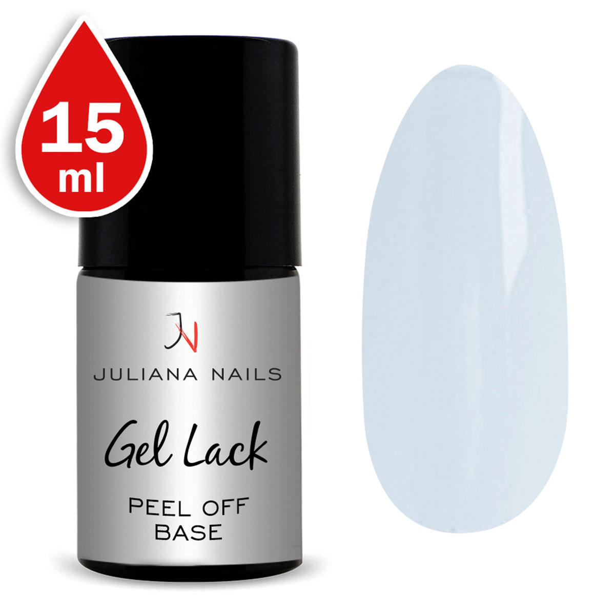 Juliana Nails Gel Lack Peel Off Base 15 ml - 1