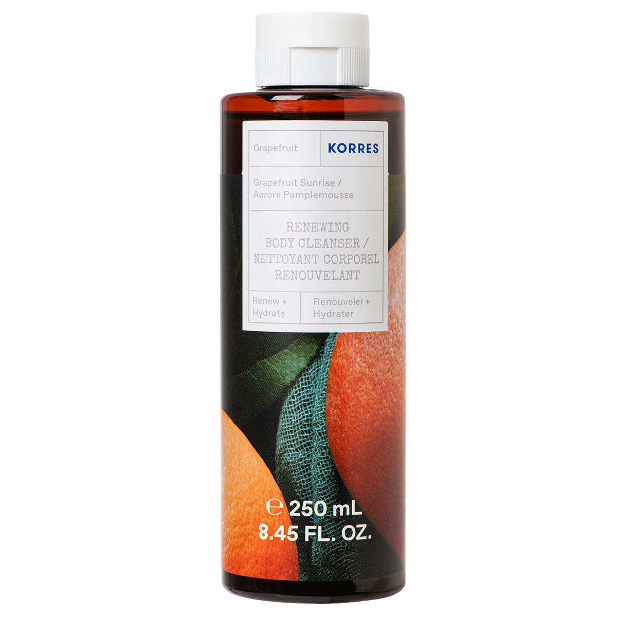 KORRES Grapefruit Sunrise Renewing Body Cleanser 250 ml - 1