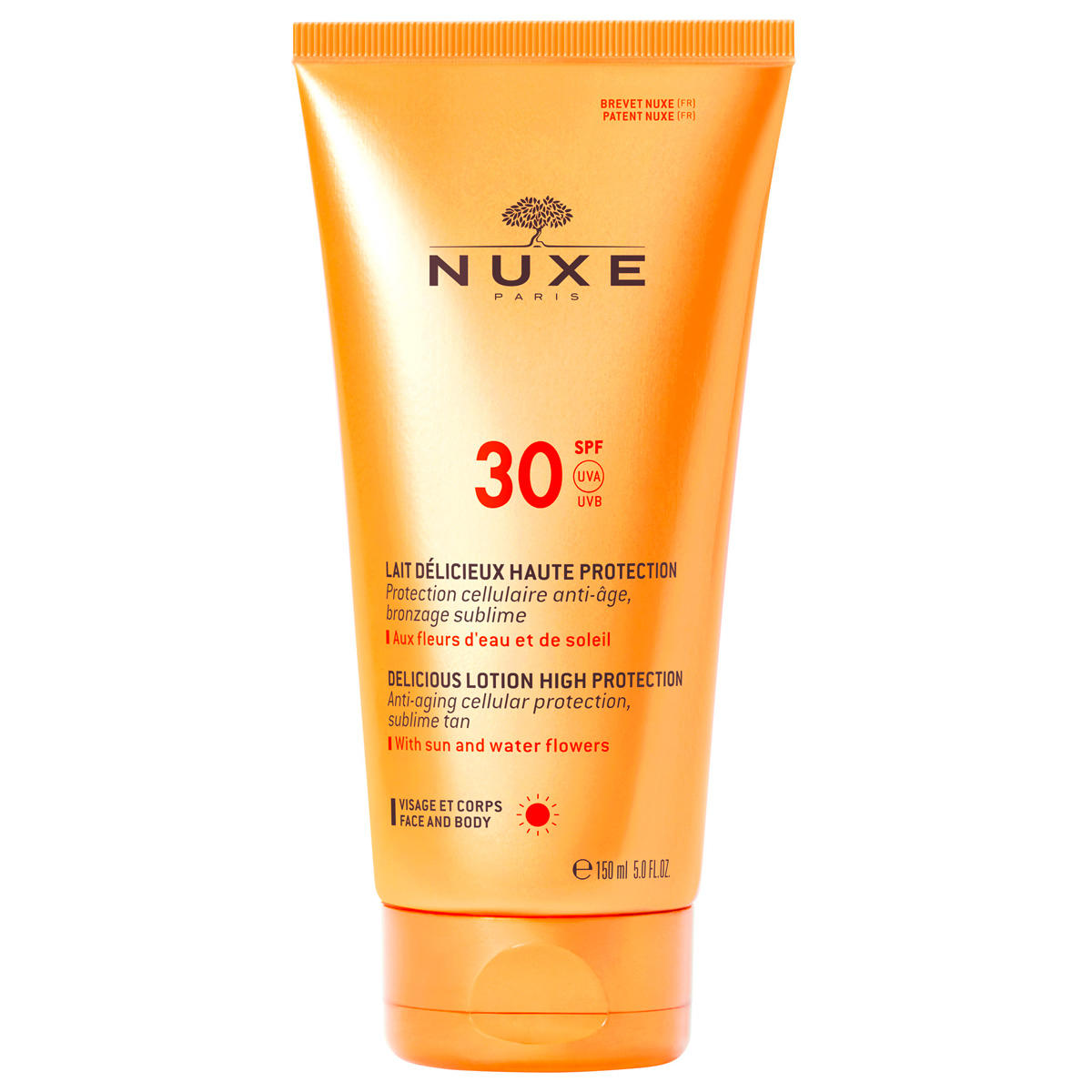 NUXE Sun Zonnemelk gezicht & lichaam SPF 30 150 ml - 1