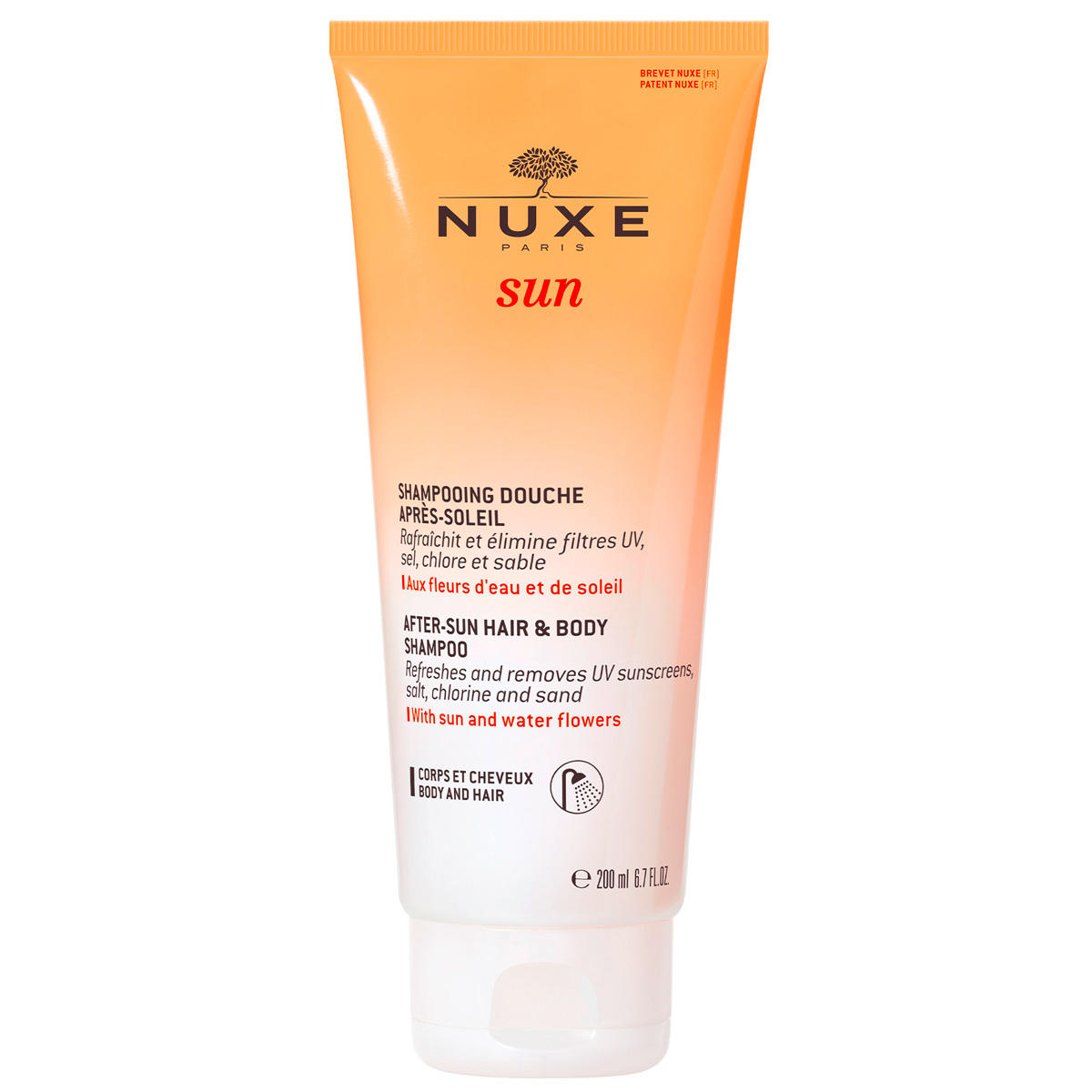 NUXE Sun Aftersun douche shampoo 200 ml - 1