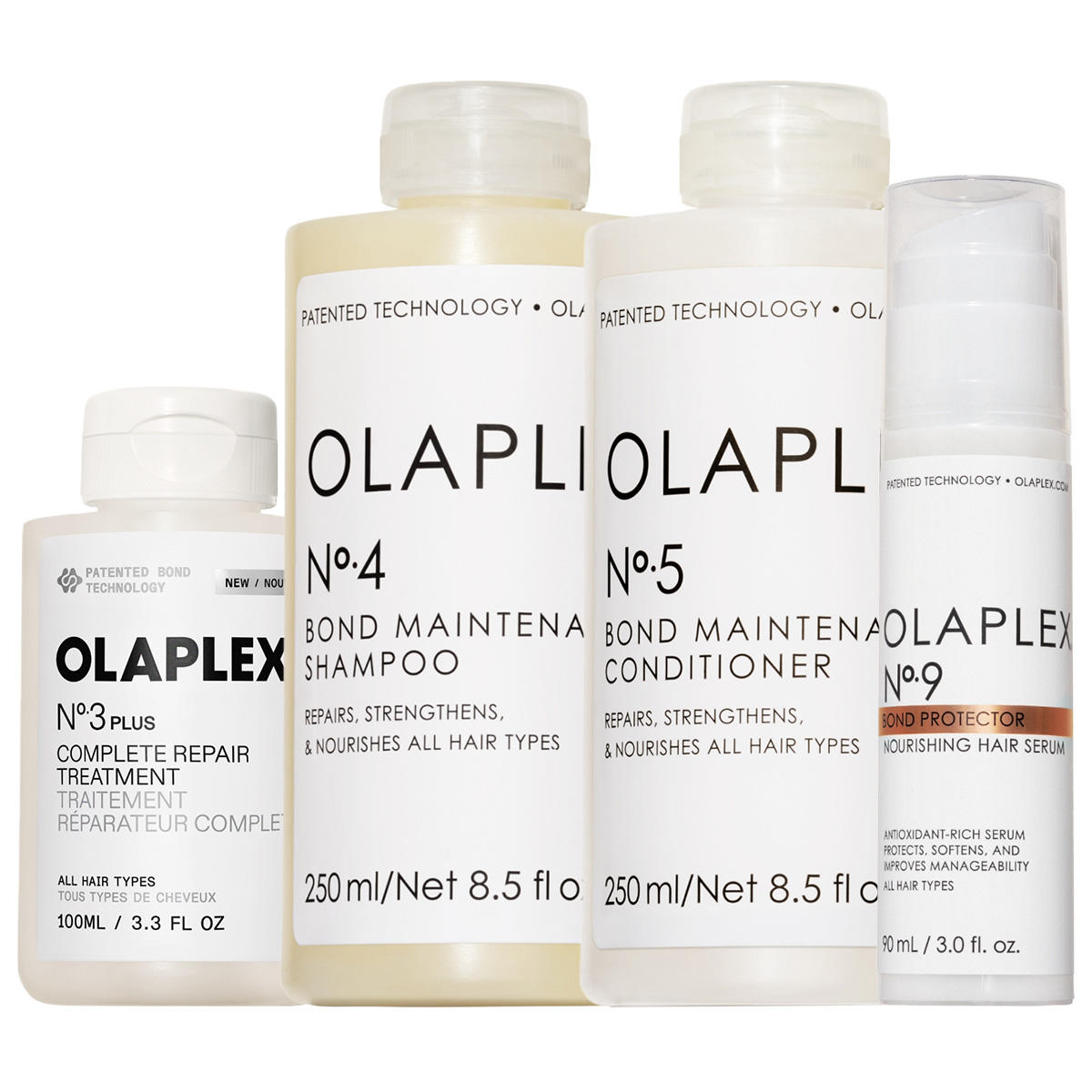 OLAPLEX ヘアケアセット No.0 No.3 No.4 No.5 No.8 Olaplex Set No.3PLUS + No.4 + No.5 + No