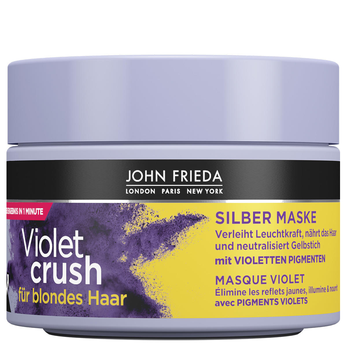 JOHN FRIEDA Violet Crush Maschera d'argento 250 ml - 1