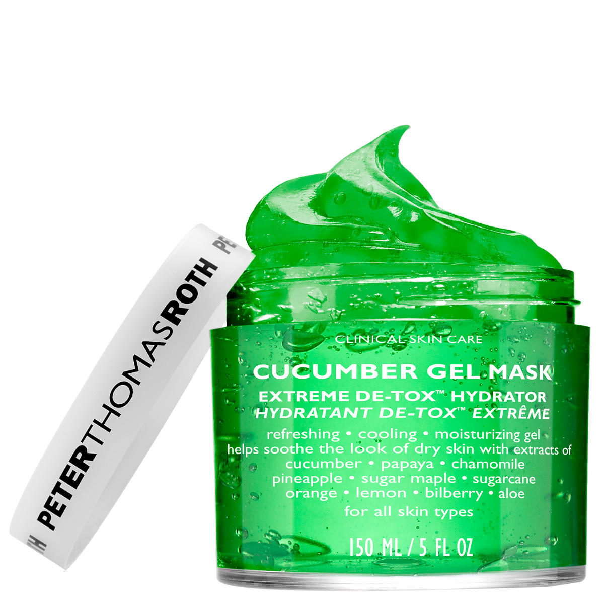 PETER THOMAS ROTH CLINICAL SKIN CARE Cucumber Gel Mask 150 ml - 1