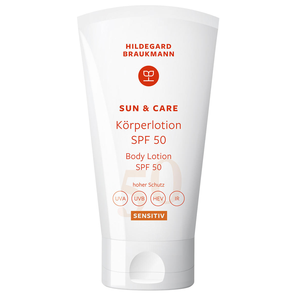 Hildegard Braukmann sun & care Loción corporal sensible SPF 50 150 ml - 1