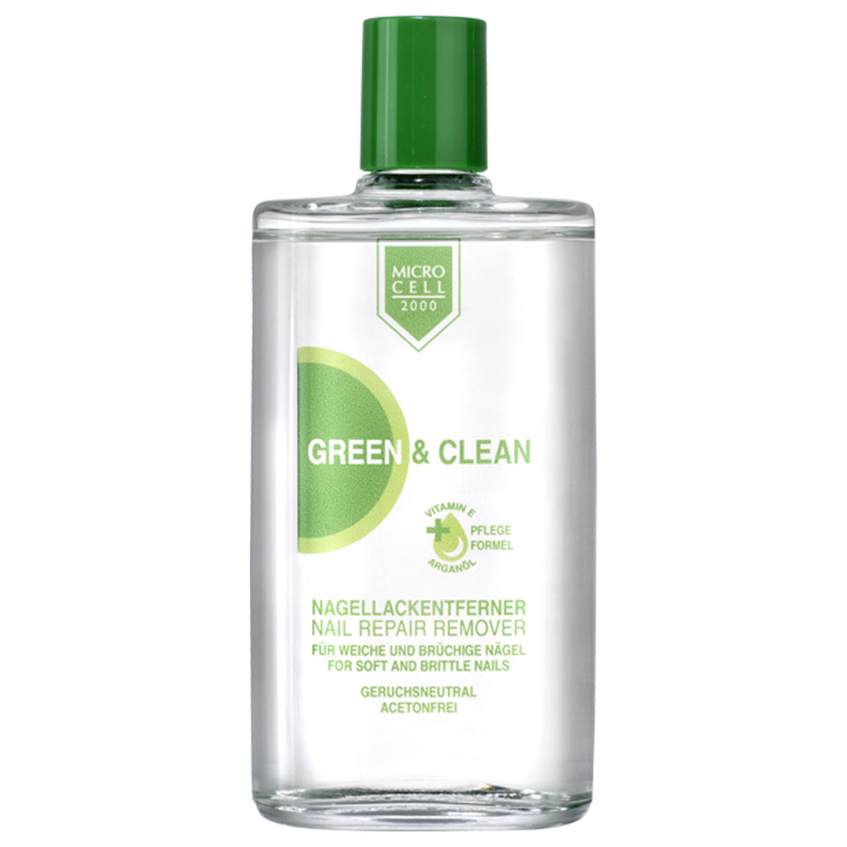 MICRO CELL QUITAESMALTE GREEN & CLEAN 100 ml - 1