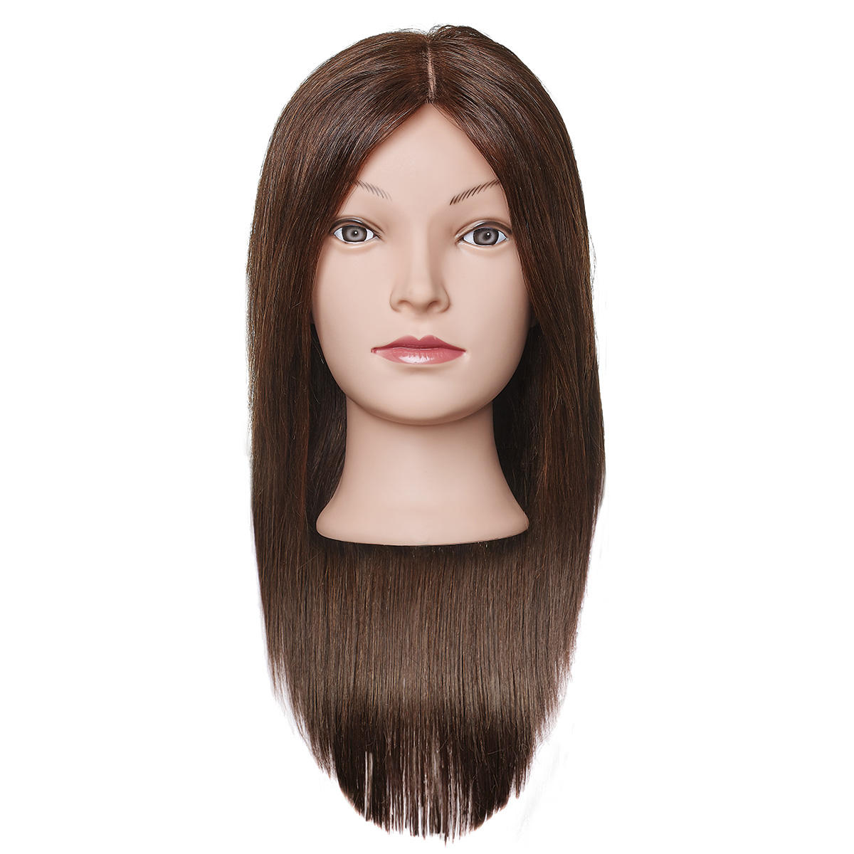 Efalock Mannequin de coiffure JULIA brun - 1