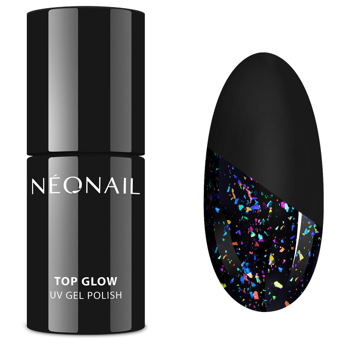 NEONAIL Smalto UV Top Glow Polaris 7,2 ml - 1