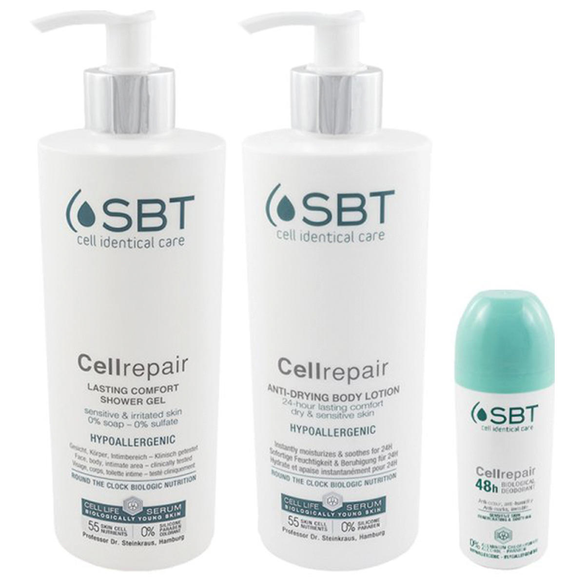 SBT Cellrepair Body Set Anti-Humidity Roll-on Deodorant Gratis  - 1