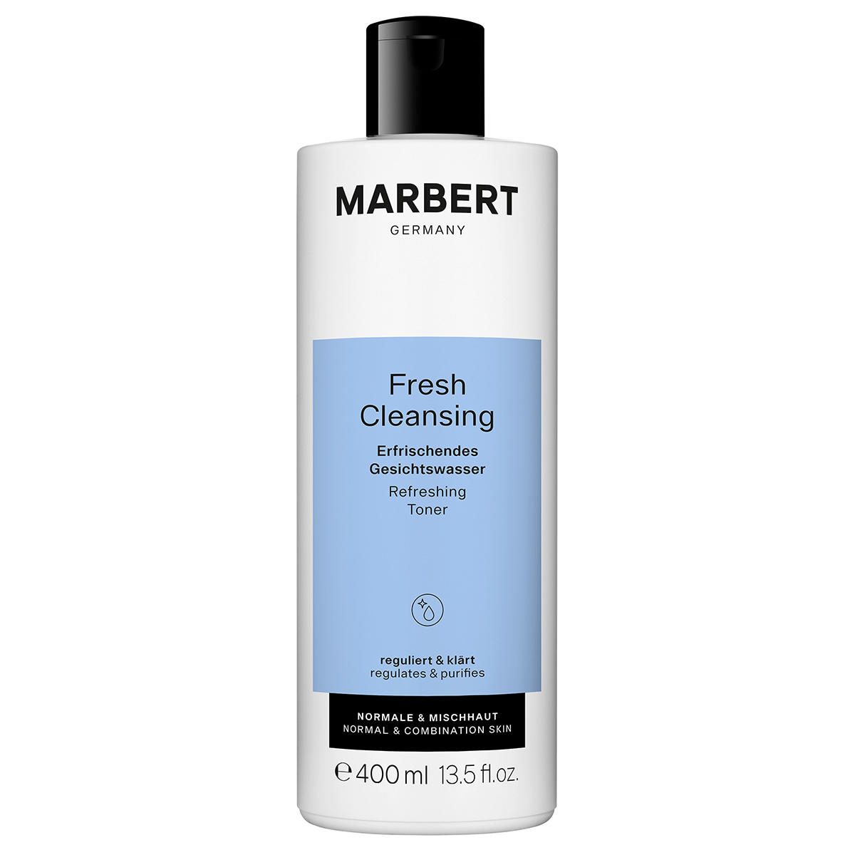 Marbert Fresh Cleansing Tónico facial refrescante 400 ml - 1