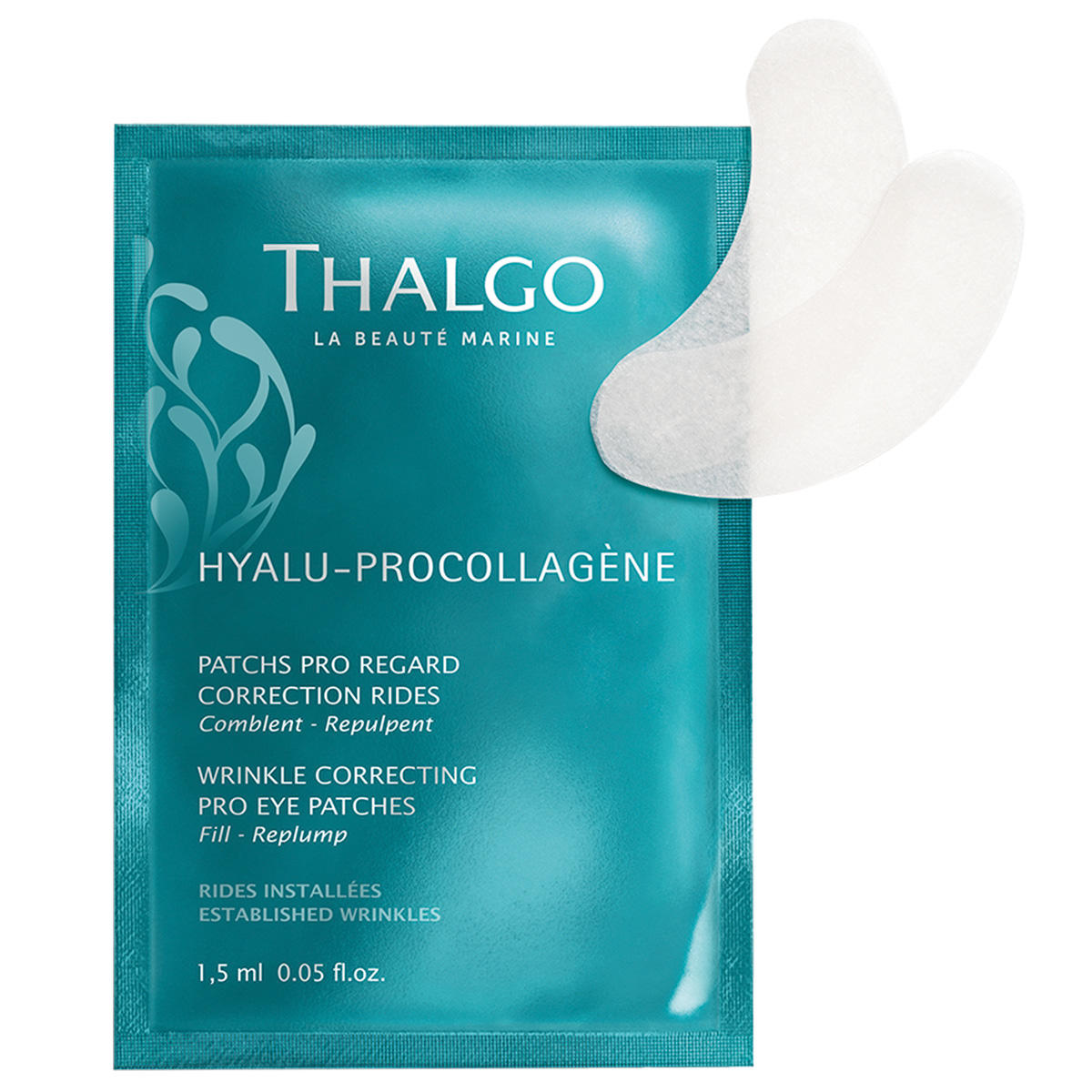 THALGO HYALU-PROCOLLAGÈNE Almohadillas correctoras de arrugas para los ojos 8 Stück - 1