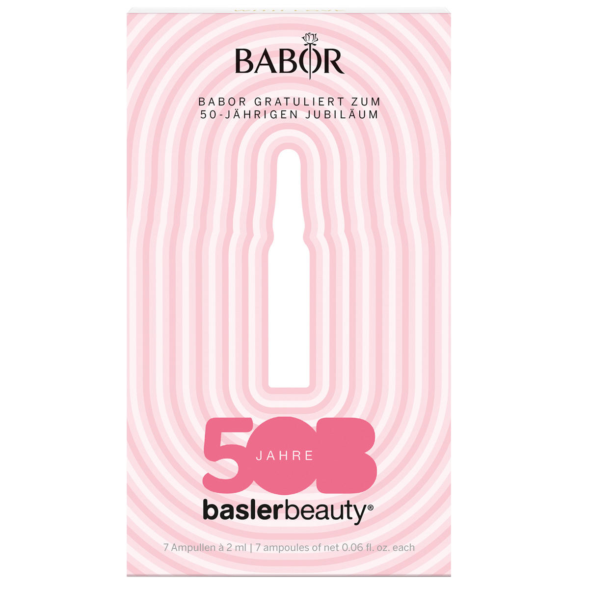 BABOR x baslerbeauty AMPOULE CONCENTRATES Edizione anniversario del bagliore perfetto 7 x 2 ml - 1