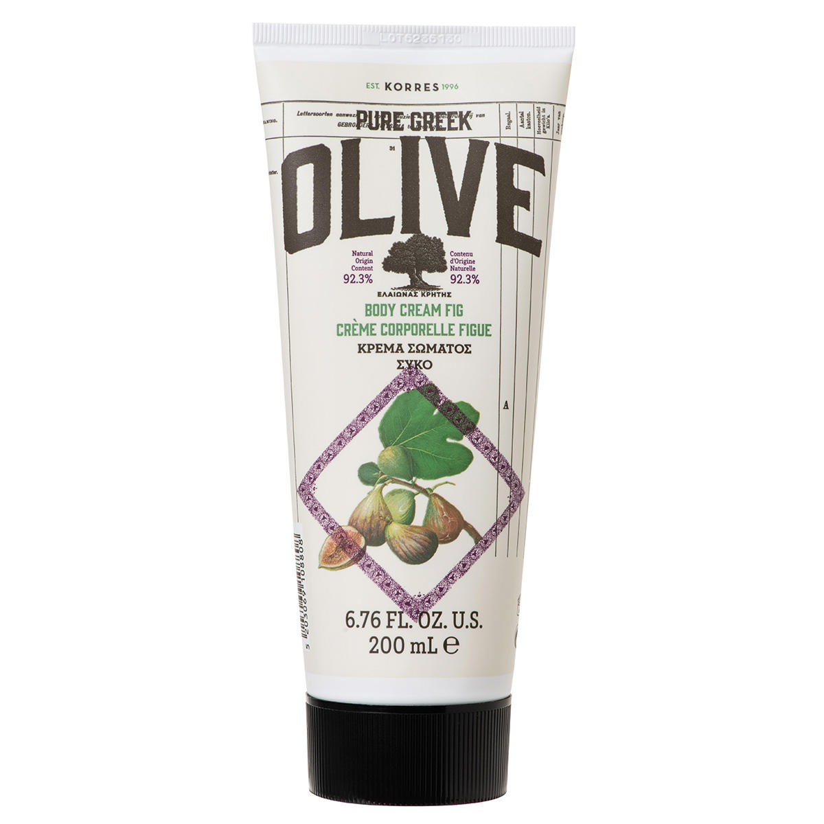 KORRES Olive Crema corporal de higo 200 ml - 1