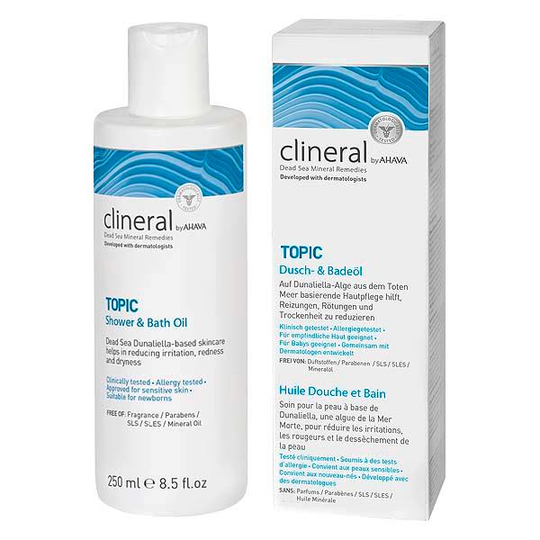 AHAVA Clineral TOPIC Shower & Bath Oil 250 ml - 1