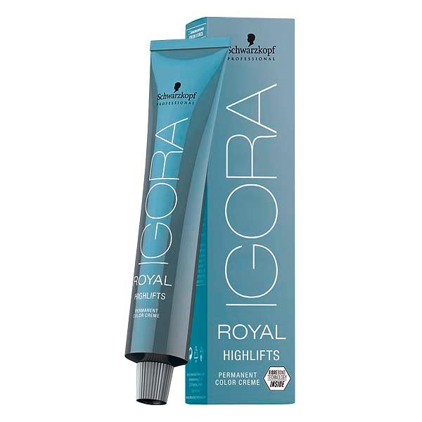 Schwarzkopf Professional ROYAL HIGHLIFTS Permanent Color Creme 10-0 Ultra Blond Natural, Tube 60 ml - 1