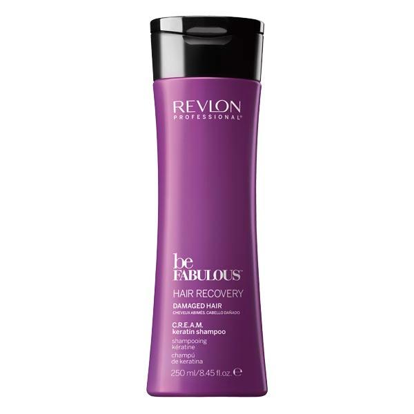 Revlon Professional Be Fabulous Hair Recovery Damaged Hair C.R.E.A.M. Keratin Shampoo 250 ml - 1