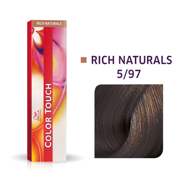 Wella Color Touch Rich Naturals 5/97 Light Brown Cendré Brown - 1