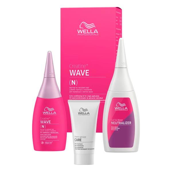 Wella Creatine+ Wave Hair Kit N/R - for normal to unruly hair - 1