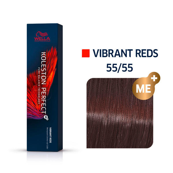 Wella Koleston Perfect Vibrant Reds 55/55 Lichtbruin Intensief Mahonie Intensief, 60 ml - 1