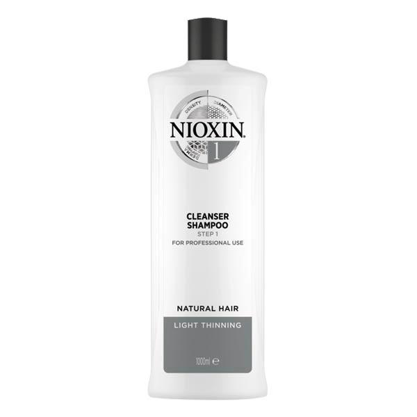NIOXIN System 1 Cleanser Shampoo Step 1 1 Liter - 1
