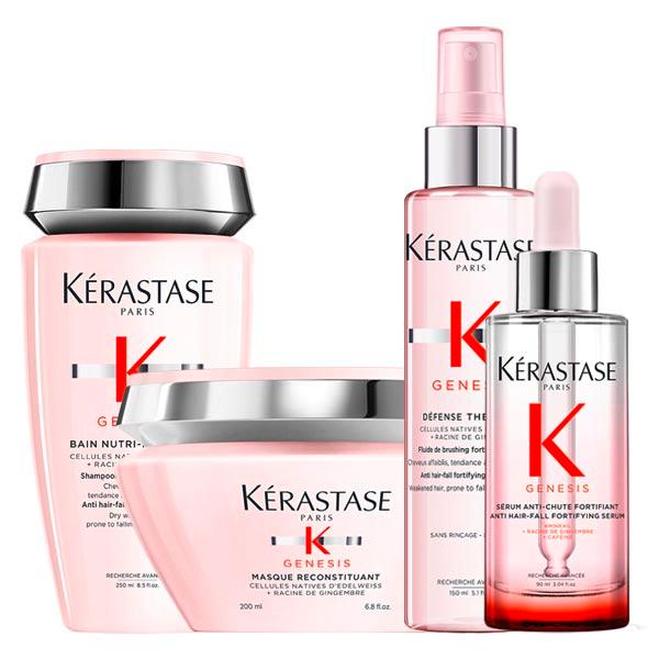 Kérastase Genesis BUNDLE DICKES HAAR (Shampoo 250 ml + Haarmaske 200 ml + Leave-In 150 ml + Serum 90 ml)  - 1