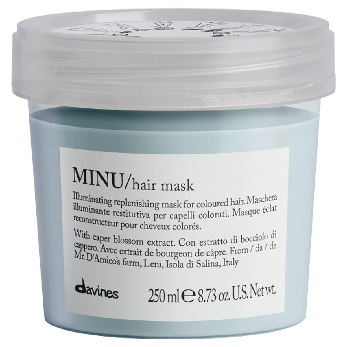 Davines Essential Haircare Minu Hair Mask 250 ml - 1