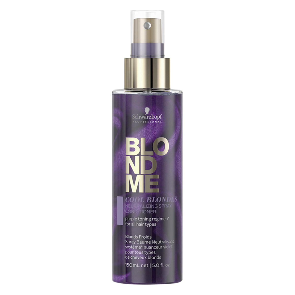 Schwarzkopf Professional BlondMe Cool Blondes Neutralizing Spray Conditioner 150 ml - 1