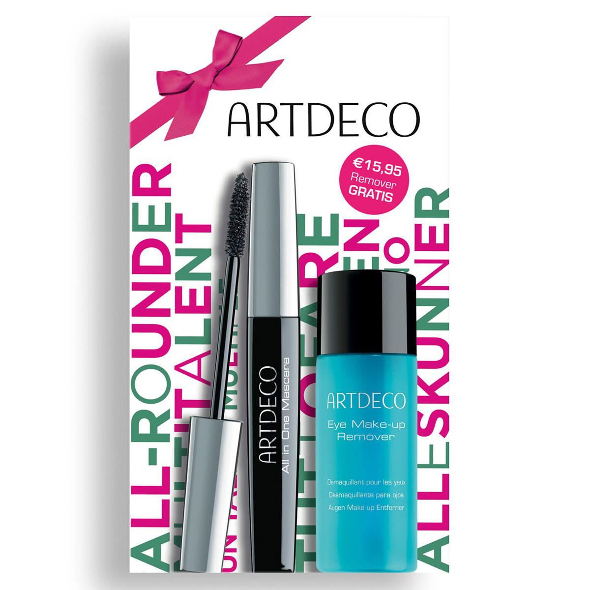 ARTDECO All in One Mascara & Eye Make-up Remover Set  - 1